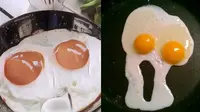 6 Kreasi Absurd Masak Telur Ini Bikin Geleng Kepala, Netizen: Malah Mirip Alien (Twitter/txtdarigajelas)