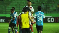Kiper Barito, Dian Agus, main pertama dan cleansheet. (Bola.com/Iwan Setiawan)