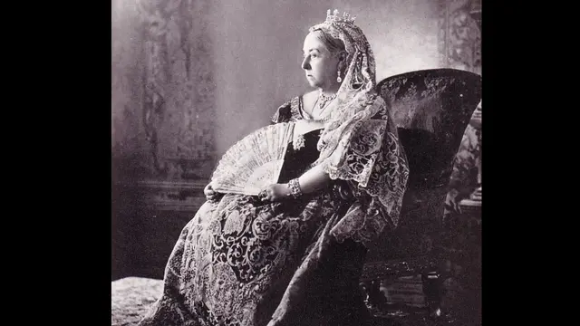 Foto Ratu Victoria untuk peringatan Diamond Jubilee.