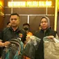 Mahasiswa pelaku begal payudara diamankan di Polres Malang. (Istimewa)