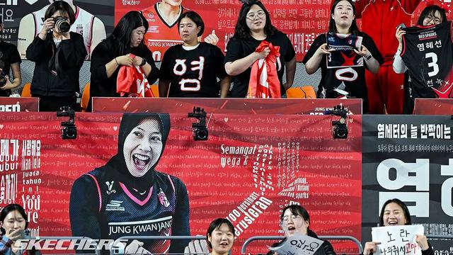 Megawati Hangestri - Red Sparks - Liga Voli Korea - Bola Voli