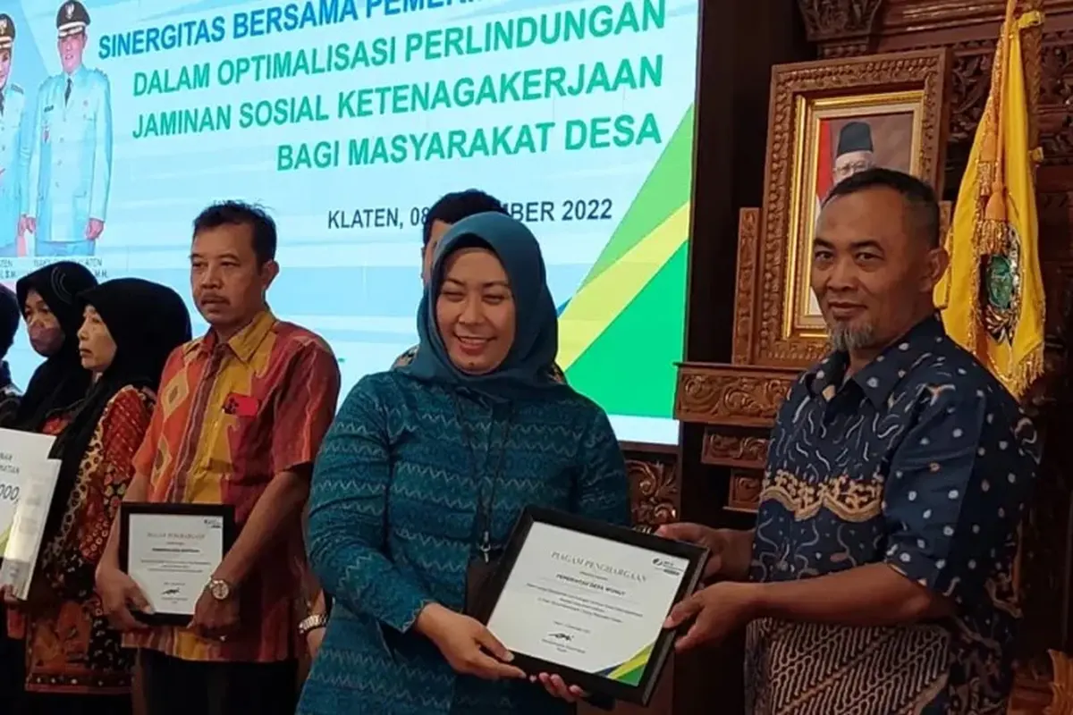 Semakin Sejahtera, Desa Wunut Kini Mampu Bayar BPJS dan THR Seluruh Warga