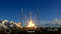 Pengorbit bulan Korea Selatan diluncurkan dengan SpaceX pada Kamis, 4 Agustus 2022 waktu setempat (YouTube SpaceX)