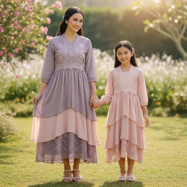Model Dress Couple Ibu dan Anak