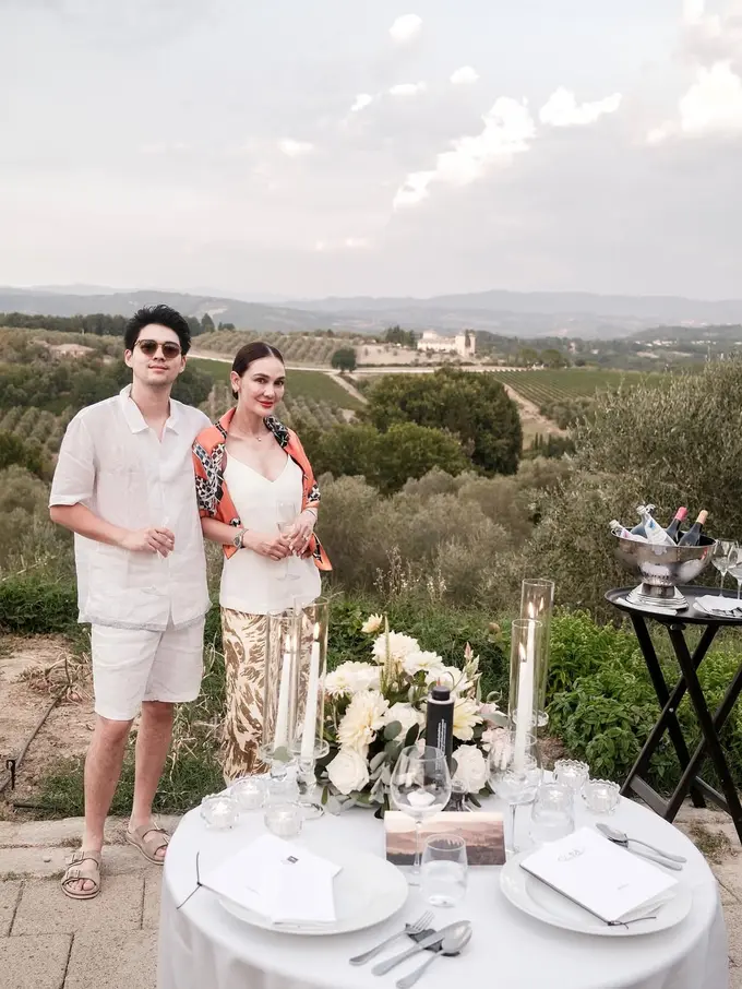 Semakin Lengket, Gaya Pasutri Luna Maya & Maxime Bouttier