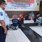 Kunungan tatap muka narapidana dengan keluarga di Lapas Teluk Kuantan Kabupaten Kuansing. (Liputan6.com/M Syukur)