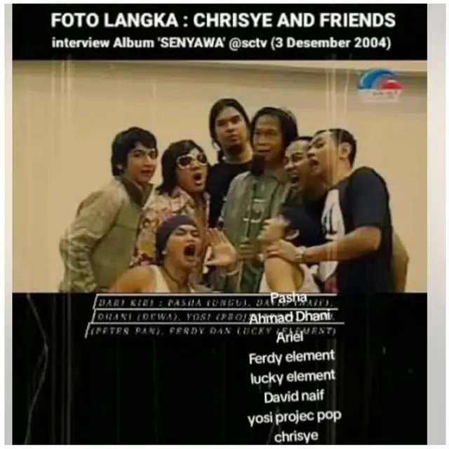 8 Potret Kenangan Artis Bersama Lucky Widja Vokalis Element Sebelum Meninggal