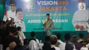 Anies menyampaikan rasa terima kasih atas dukungan yang diberikan DPW PKB Jakarta untuk maju kembali dalam Pilgub Jakarta 2024. (Liputan6.com/Herman Zakharia)