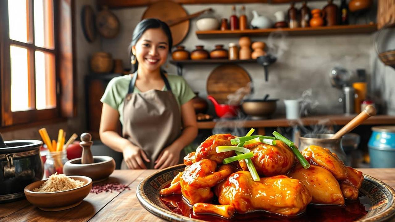 resep ayam kecap bumbu ulek