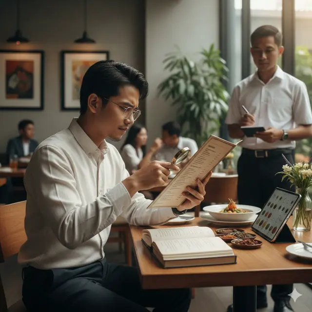 Kepribadian Unik dari Kebiasaan Memilih Menu Makanan (Foto: Gemini AI)