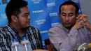 Para pembicara dalam Diskusi Polemik 'Kartu Sakti Jokowi' di Jakarta, Sabtu (08/11/2014) (Liputan6.com/Faisal R Syam)