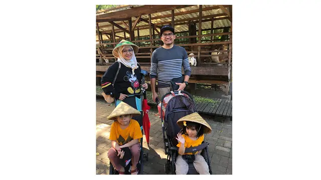 Dikaruniai 3 Anak, Ini 5 Momen Kebersamaan Intan Nuraini Bersama Buah Hatinya