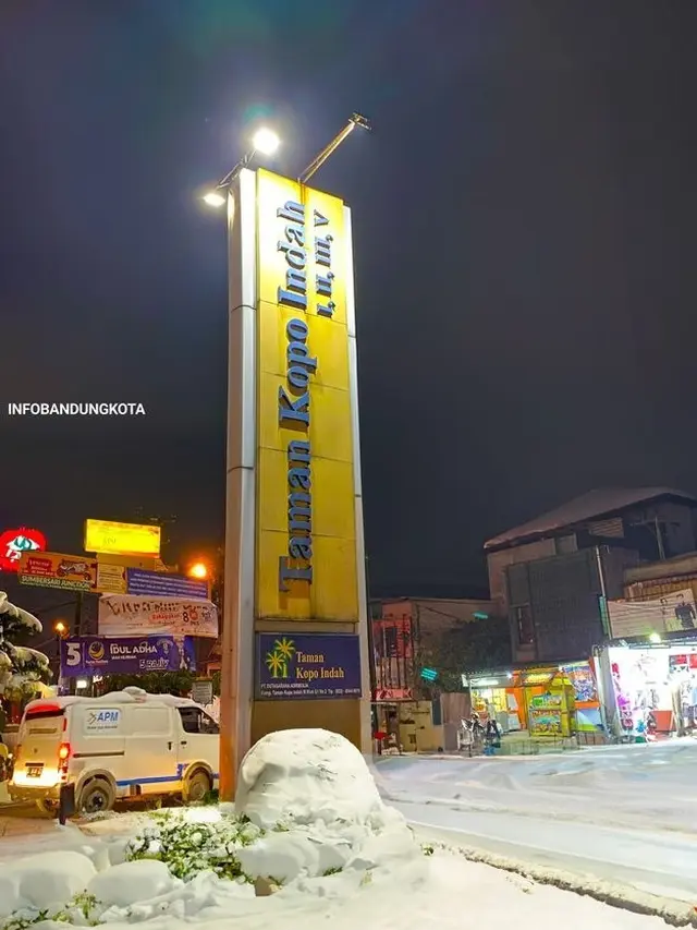 Suhu Capai 15 Derajat Celcius, Ini 6 Potret Editan Foto Bandung Jika Bersalju