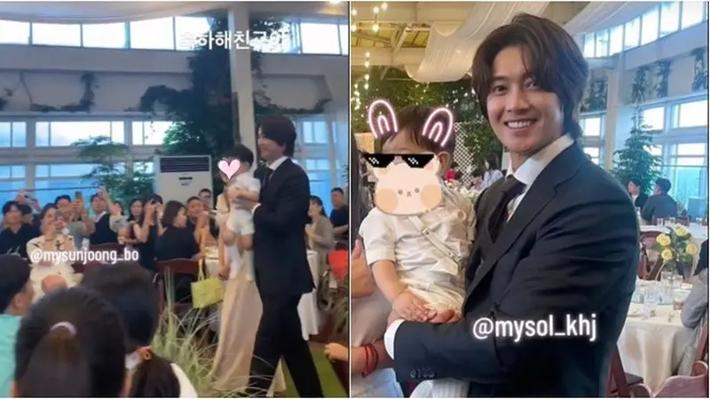 6 Potret Terbaru Kim Hyun Joong Pemain Drakor BBF, Rayakan Ultah Anak Pertama