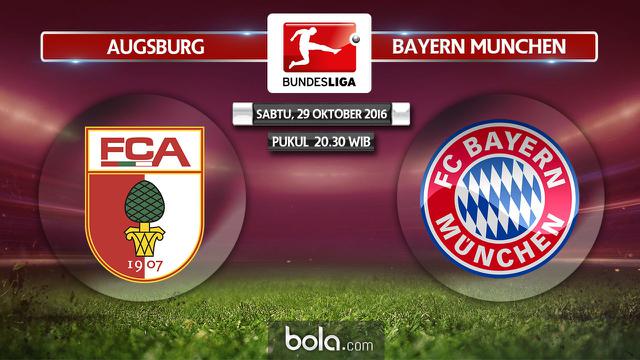 Bundesliga_Augsburg vs Bayern Munchen (Bola.com/Adreanus Titus)