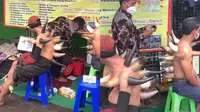 Viral Bekam Pakai Tanduk, Netizen Sebut Pasien Mirip Karakter di Naruto (Sumber: TikTok/@zafran.vahrizha)