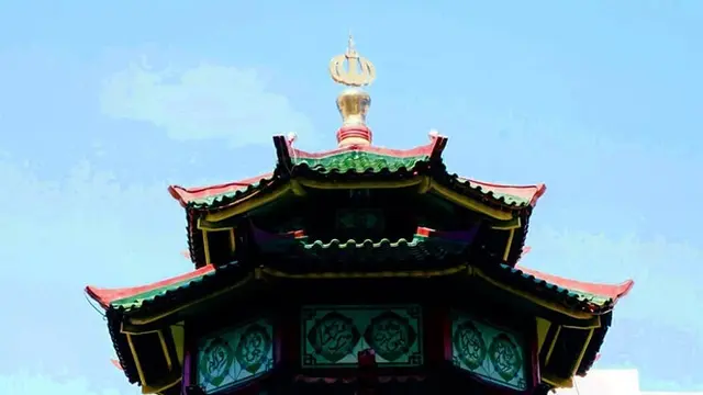 5 Potret Keunikan Masjid Cheng Ho Surabaya, Perpaduan Masjid dan Kelenteng yang Indah