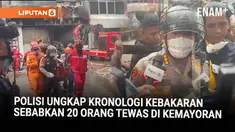 Kebakaran melanda Gedung Terra Drone, Jalan Letjen Suprapto, Kelurahan Cempaka Putih, Kecamatan Kemayoran, Jakarta Pusat, Selasa (9/12) siang. Data sementara, kepolisian menyebut 20 orang tewas termasuk ibu hamil.