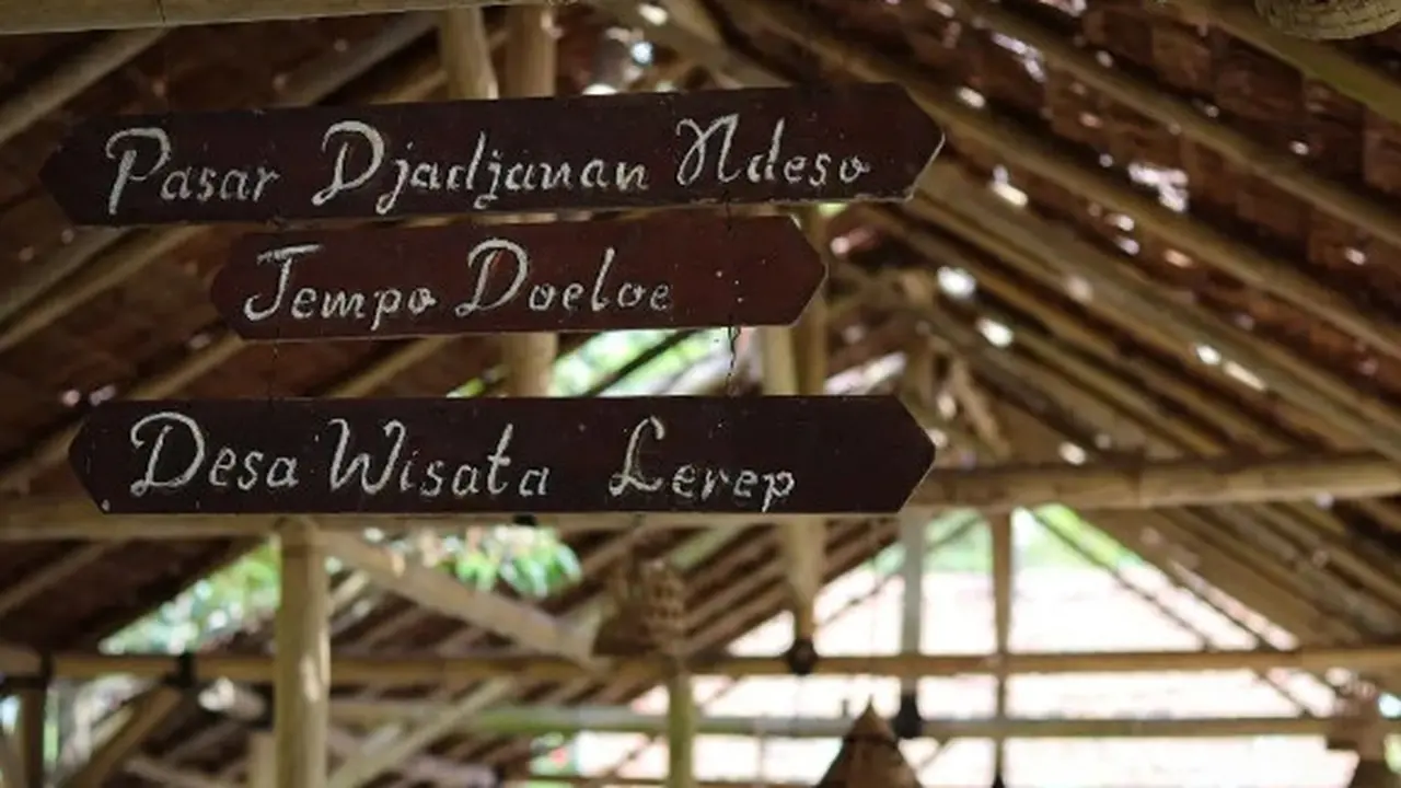 Pasar Jajanan Ndeso Desa Wisata Lerep
