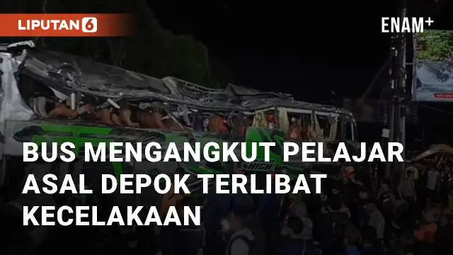 Beredar viral kecelakaan yang libatkan bus pengangkut pelajar SMK asal Depok. Kecelakaan ini terjadi di Ciater, Subang pada Sabtu (11/5/2024)