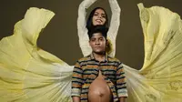 Pasangan transgender di India membuat heboh jagat maya setelah membagikan sederet kehamilan mereka. (Tangkapan Layar Instagram/paval19)
