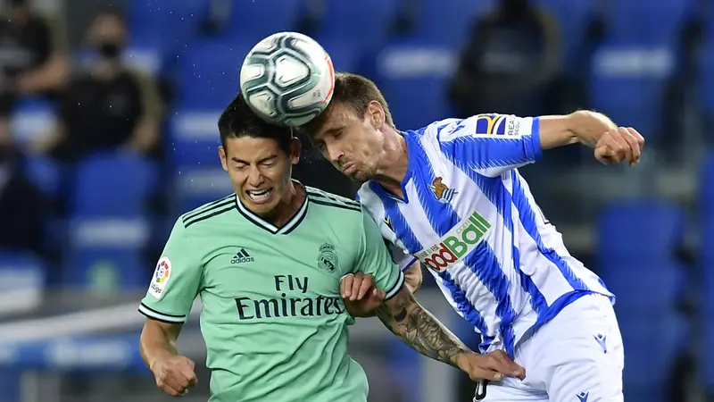 FOTO: Tekuk Real Sociedad, Real Madrid Puncaki Klasemen La Liga