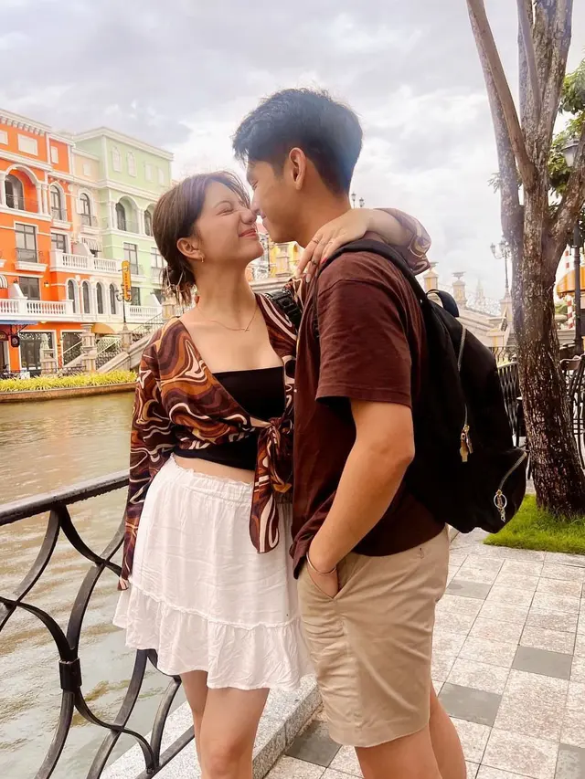 Cassandra Lee dan Ryuken Lie (Instagram/@cassandraslee)