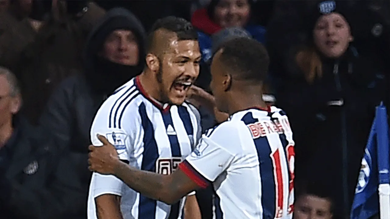 Gol Salomon Rondon Bawa West Brom Unggul Sementara atas MU 1-0