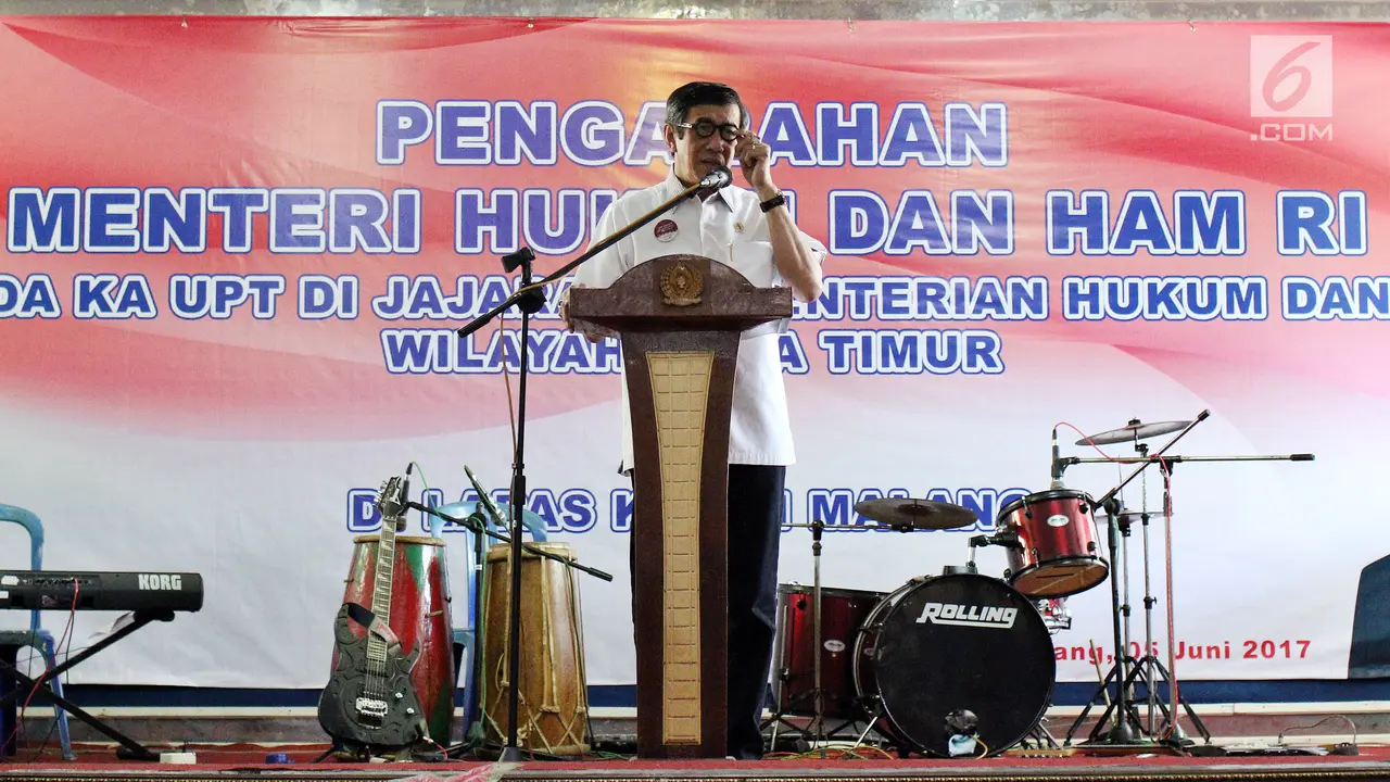 Menkumham Resmikan Pesantren di Lapas Klas I Malang