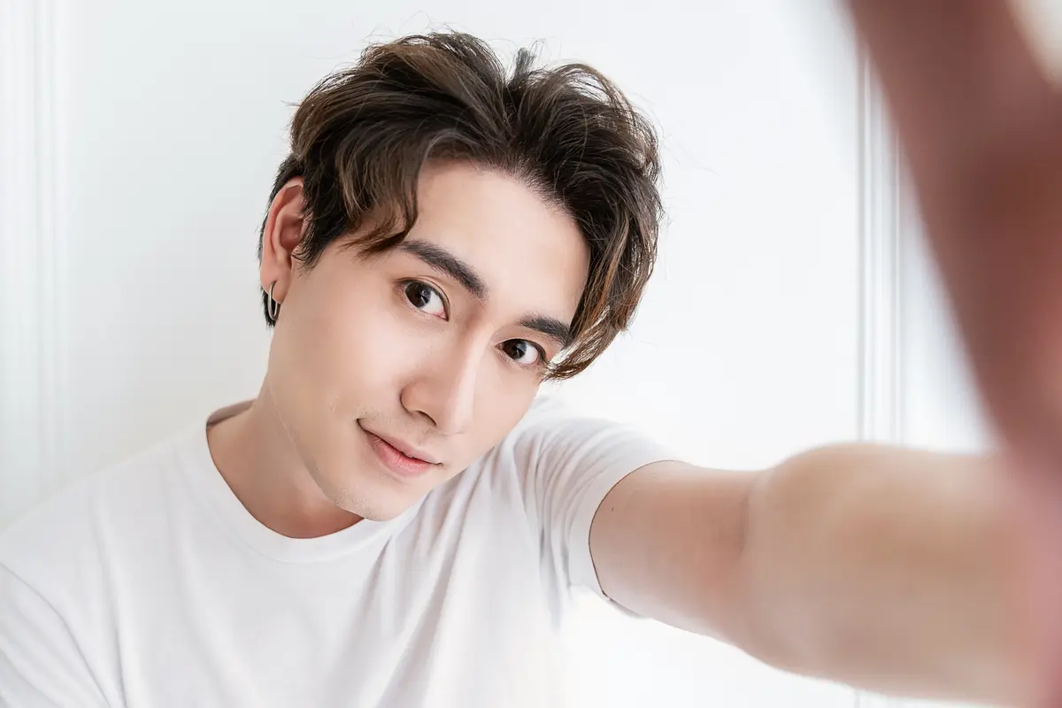 ganteng wajah bersih
