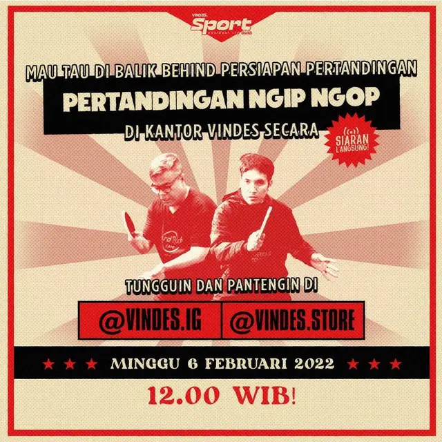 Pertandingan Abdel Vs Desta