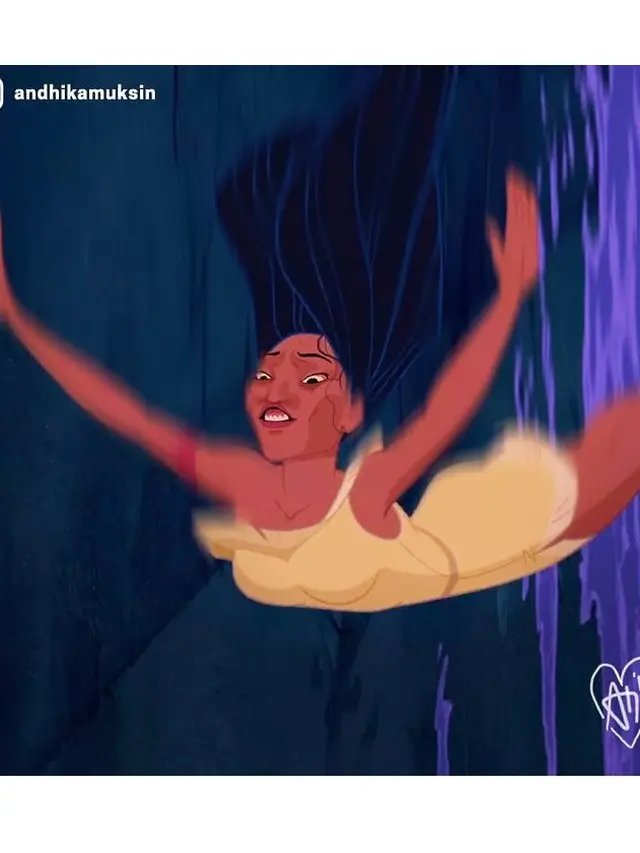 Putri Disney Sehari-hari (Sumber: Boredpanda)