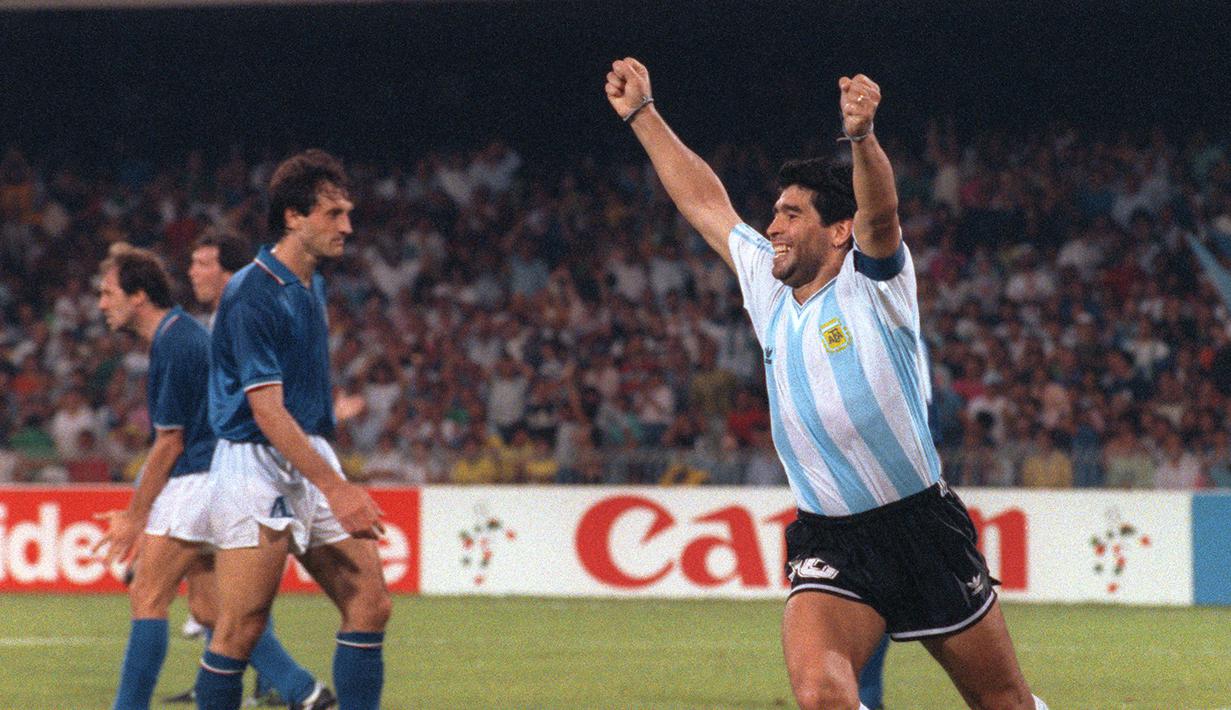 1. Diego Maradona - Argentina (AFP/Daniel Garcia)