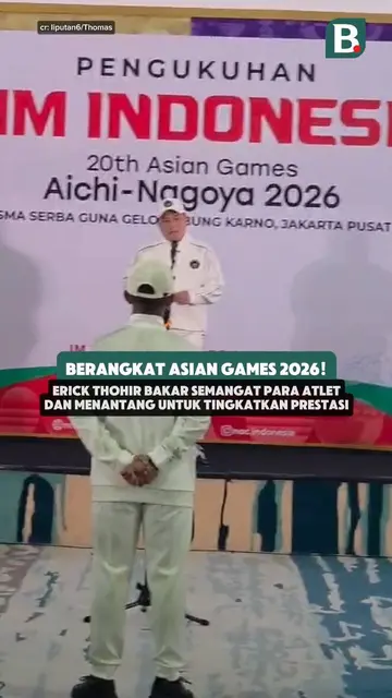 Berangkat Asian Games 2026, Erick Thohir bakar semangat para atlet dan tantang untuk tingkatkan prestasi
