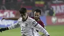 Pemain Jerman Kai Havertz beraksi saat melawan Armenia pada pertandingan sepak bola Kualifikasi Grup J Piala Dunia 2022 di Stadion Vazgen Sargsyan, Yerevan, Armenia, 14 November 2021. Jerman menang 4-1. (AP Photo/Pavel Golovkin)