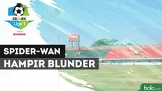 Berita video kiper Bali United, Wawan Hendrawan, yang hampir melakukan blunder dan bisa saja menghasilkan gol untuk PSMS Medan dalam laga Liga 1 2018, Sabtu (24/3/2018).