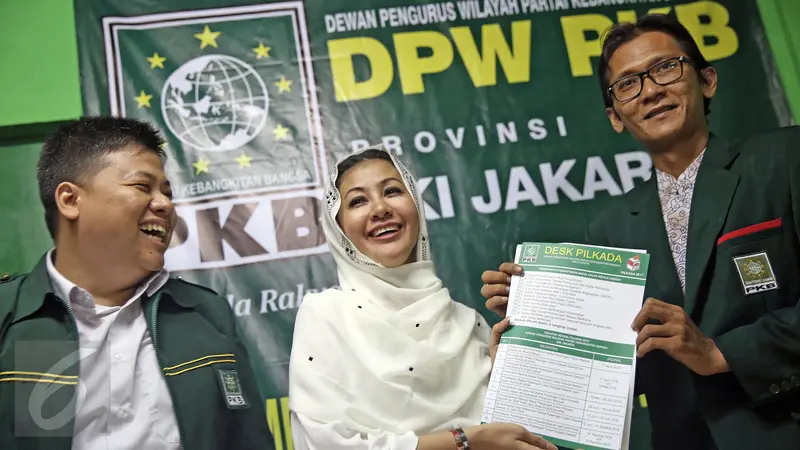 20160411-Wanita Emas Daftar Bakal Cagub ke PKB-Jakarta