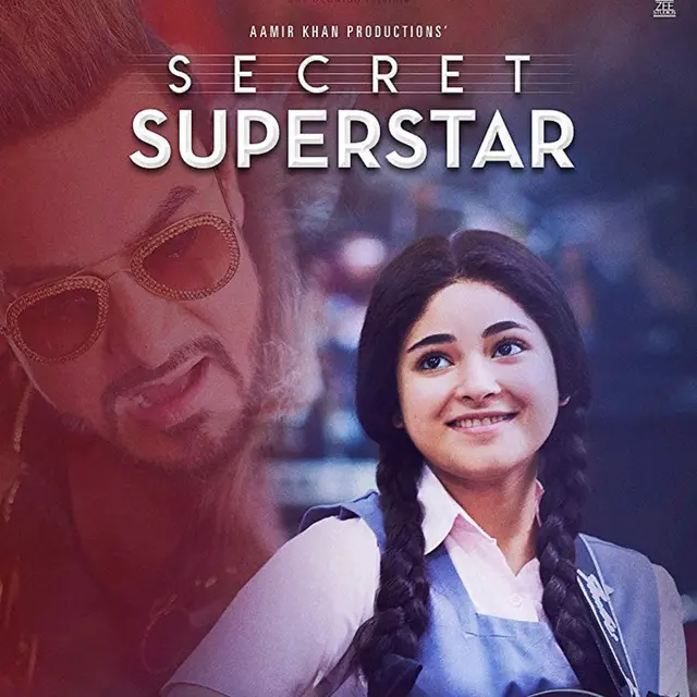 Poster film yang dibintangi Zaira Wasim, Secret Superstar (Via IMDb)