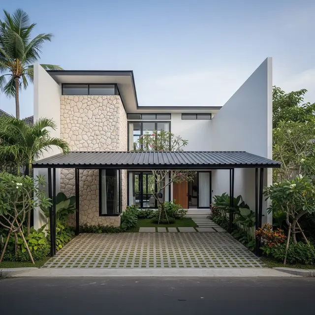 9 Desain Rumah Leter L yang Cocok untuk Lahan Memanjang, Fungsional dan Estetik