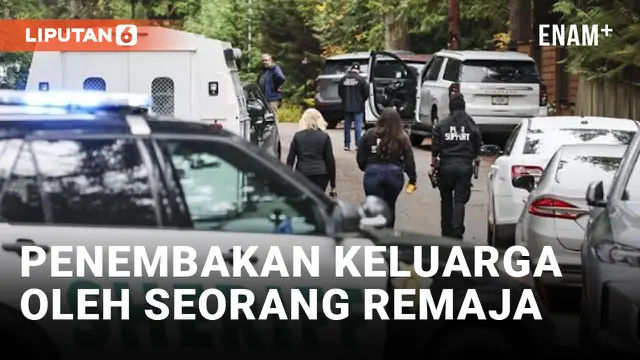 VIDEO: Seorang Remaja Tembak 5 Orang hingga Tewas di Sebuah Rumah di Washington