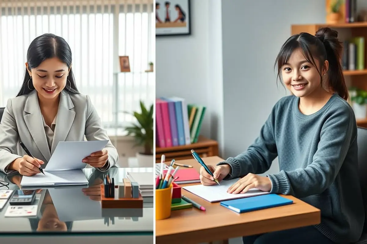 perbedaan surat resmi dan tidak resmi