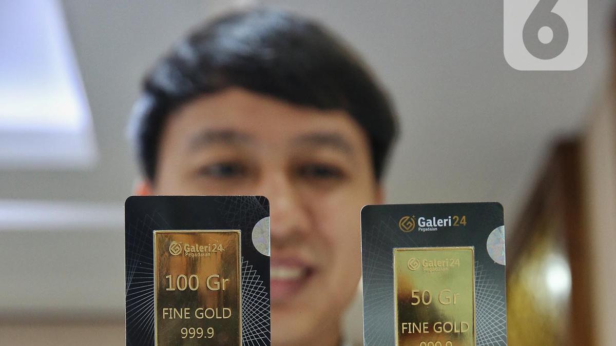 Harga Emas Pegadaian Hari Ini 24 Mei 2025, Antam, UBS dan Galeri24 Kompak Turun