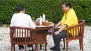 Kegiatan sarapan pagi ini menyusul makan malam Jokowi dengan Menteri Pertahanan dan Calon Presiden Prabowo Subianto pada Jumat (5/1/2024) malam sebelumnya. (Instagram/golkar.indonesia)