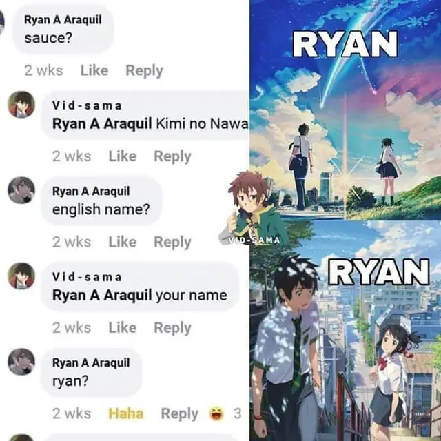 6 Editan Poster Film Your Name ala Nama Netizen Ini Bikin Ketawa Geli