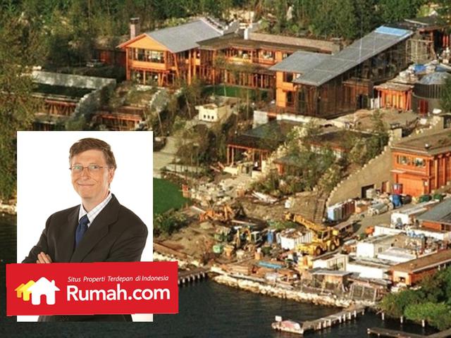 Foto Rumah Bill Gates Orang Terkaya Di Dunia