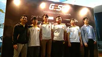 Tim RRQ yang wakili Indonesia di turnamen GESC Indonesia Dota 2 Pro Circuit Minor. Liputan6.com/ Yuslianson