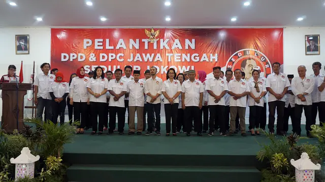 Pelantikan Sedulur Jokowi Jawa Tengah