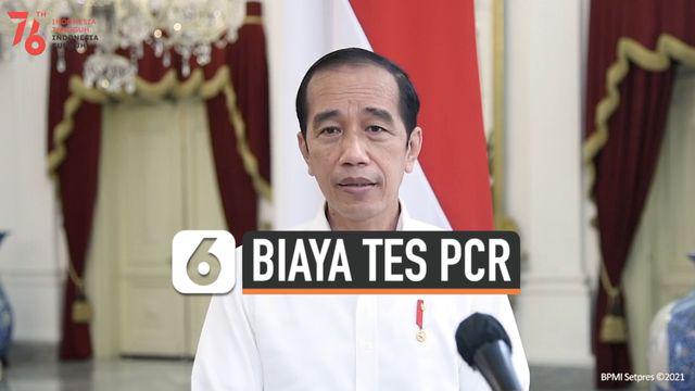 Presiden Joko Widodo meminta pada Menteri Kesehatan agar biaya tes PCR diturunkan, maksimal berada di kisaran 550 ribu rupiah. Selama di Indonesia biaya tes PCR Covid-19 masih dinilai mahal.