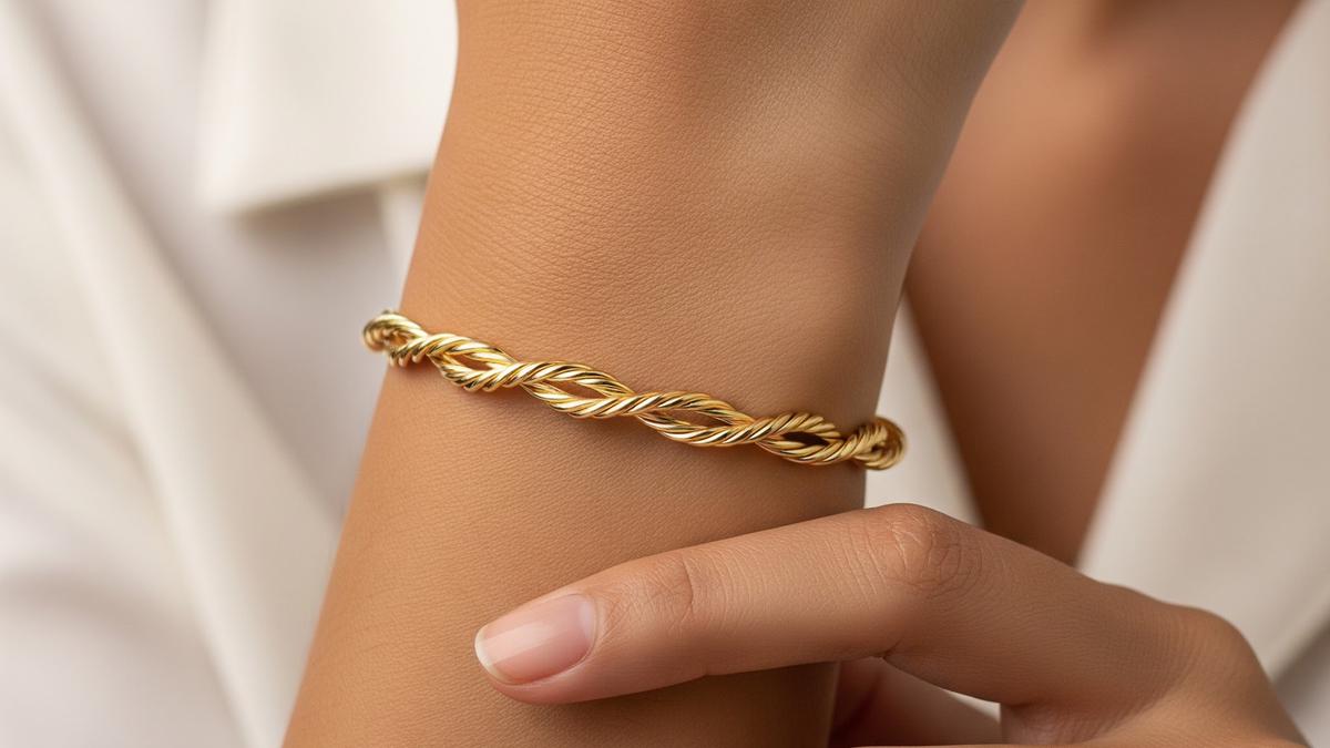 7 Model Gelang Emas Twisted Cable Terbaru 2026, Kilau Elegan dalam Setiap Lilitan