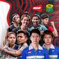 Jadwal Final Indonesia Open 2021 Minggu, 28/11/2021. (Vidio.com)